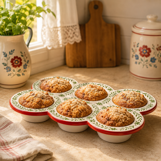 Beautiful Ceramic Muffin Pans