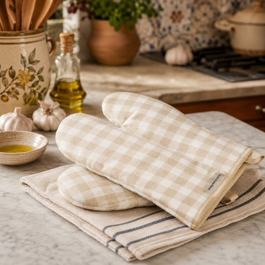 Heat Resistant Oven Mitts